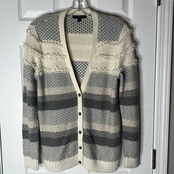 Banana Republic Boho Fringe Cardigan Sweater  - Size Medium - Picture 1 of 3